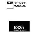 NAD 6325 Instrukcja Serwisowa