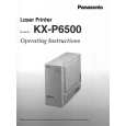 PANASONIC KXP6500 Instrukcja Obsługi