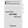 PIONEER KEH-P4020/XM/UC Instrukcja Obsługi