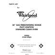 WHIRLPOOL SF3001ERW0 Katalog Części