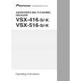 PIONEER VSX-516-S/YPWXJ Instrukcja Obsługi