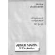 ARTHUR MARTIN ELECTROLUX RC2450W Instrukcja Obsługi
