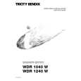 TRICITY BENDIX WDR1240W Instrukcja Obsługi