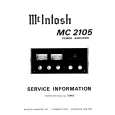 MCINTOSH MC2105 Instrukcja Serwisowa