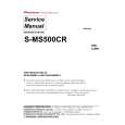 PIONEER S-MS500CR/XMC Instrukcja Serwisowa
