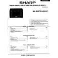 SHARP SX8000H(GY) Instrukcja Serwisowa