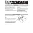 YAMAHA NS-35E Instrukcja Obsługi