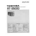 TOSHIBA RT-S502D Instrukcja Serwisowa
