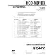 SONY HCDMD1DX Instrukcja Serwisowa