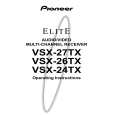 PIONEER VSX-27TX/KU/CA Instrukcja Obsługi