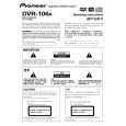 PIONEER DVR-106A/BXV/CN Instrukcja Obsługi