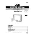 JVC AVN29703S/Z Instrukcja Serwisowa
