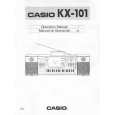 CASIO KX101 Instrukcja Obsługi