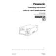 PANASONIC AJHD1400 Instrukcja Obsługi