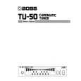 BOSS TU-50 Instrukcja Obsługi