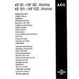 AEG KF1028AROMA Instrukcja Obsługi
