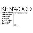 KENWOOD DPX-3050B Instrukcja Obsługi