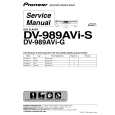 PIONEER DV-989AVI-G/HLXJ Instrukcja Serwisowa