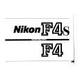 NIKON F4S Instrukcja Obsługi