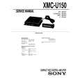 SONY XMC-U150 Instrukcja Serwisowa
