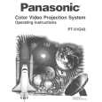 PANASONIC PT51G43W Instrukcja Obsługi