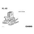 CASIO KL60 Instrukcja Obsługi
