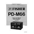 FISHER PD-M66 Instrukcja Serwisowa
