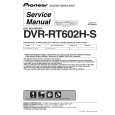 PIONEER DVR-RT602H-S/YXZT5 Instrukcja Serwisowa