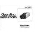 PANASONIC WVBP102 Instrukcja Obsługi