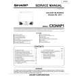 SHARP CX34AP1 Instrukcja Serwisowa