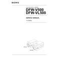 SONY DFW-VL500 Instrukcja Serwisowa