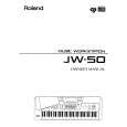 ROLAND JW-50 Instrukcja Obsługi