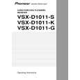 PIONEER VSX-D1011-K/FXJI Instrukcja Obsługi