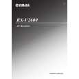 YAMAHA RX-V2600 Instrukcja Obsługi