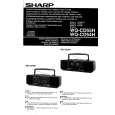 SHARP WQCD54H Instrukcja Obsługi