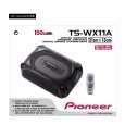 PIONEER TS-WX11A Instrukcja Obsługi