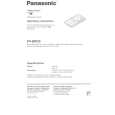 PANASONIC PVDRC9 Instrukcja Obsługi