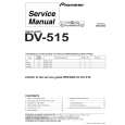 PIONEER DV-515/WY Instrukcja Serwisowa