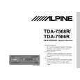 ALPINE TDA7568R Instrukcja Obsługi