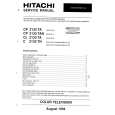HITACHI CP2133TA Instrukcja Serwisowa