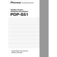 PIONEER PDP-S51E5 Instrukcja Serwisowa