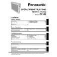 PANASONIC CF08TXA1AM Instrukcja Obsługi