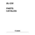 CANON BJ-230 Katalog Części