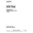 SONY HDS-7000 Series Podręcznik Użytkownika