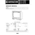 HITACHI C2116TE Instrukcja Serwisowa