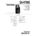 SONY SA-H7900 Instrukcja Serwisowa