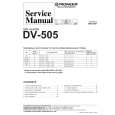 PIONEER DV-505/WY Instrukcja Serwisowa