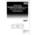 JVC TD-W305 Instrukcja Obsługi