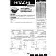HITACHI CP2114RE Instrukcja Serwisowa
