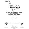 WHIRLPOOL SF300BSRW0 Katalog Części